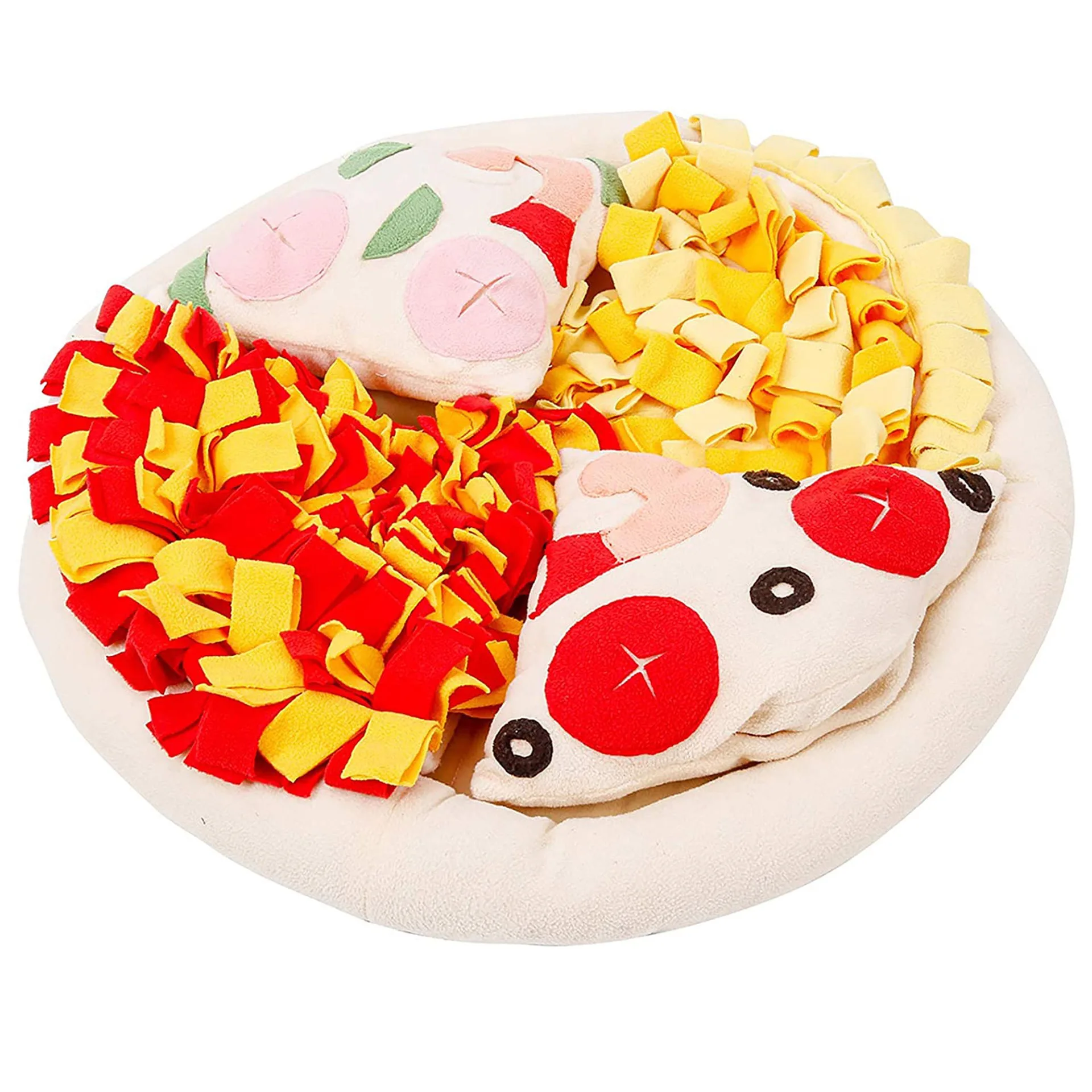 

Pet Slow Feeder Dog Toys Snuffle Mat Sniffing Pad Blanket IQ Foraging Skills Training Feeding Mat Cat Puppy Training Puzzle Toy