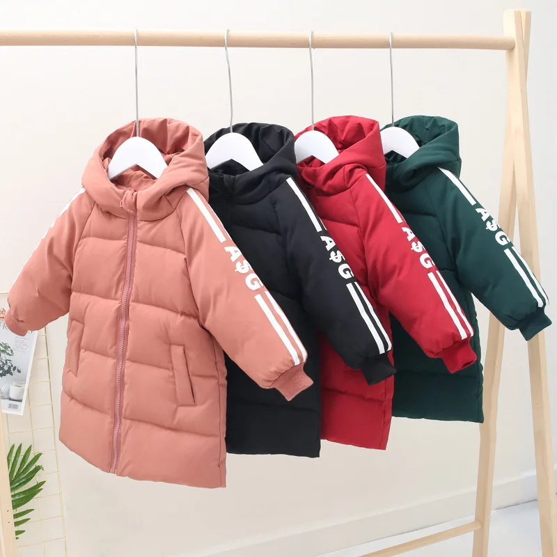 Детская зимняя куртка зимнее пальто для мальчиков и девочек Meisje Winterjas Jongens Doudoune