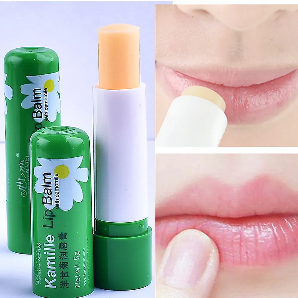 1 шт. ромашки помада с изменением цвета блеск прозрачный губная Длительное
