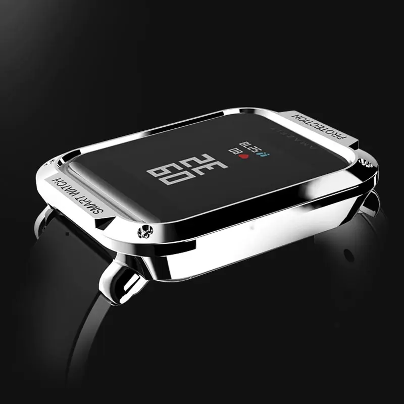 Многоцветный PC покрытие протектор для часов для Huami Amazfit Bip Молодежные часы чехол смарт-спорт крышка Замена аксессуары