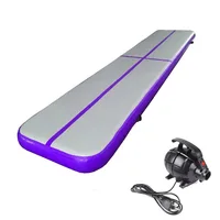 Lovely Purple Inflatable Air Training Track 3m long Gym Mat or Inflatable Tumbling Gymnastic/Yoga/Taekwondo/Training/Home Use