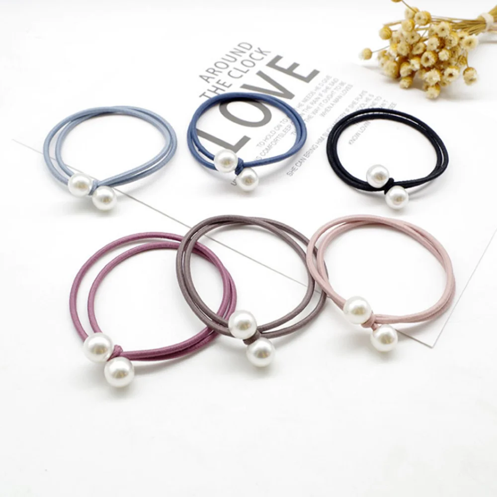 5 шт./лот см новые корейские аксессуары для волос с милым жемчугом