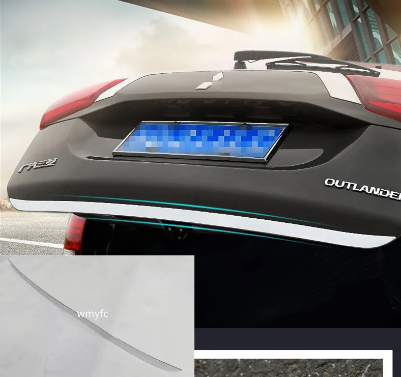 Аксессуары для MITSUBISHI OUTLANDER 2013-2020 накладки на багажник из нержавеющей стали |