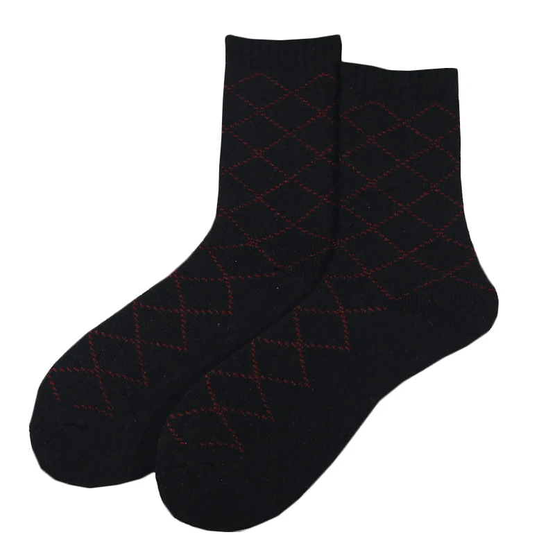 Мужские модельные деловые носки оригинальный дизайн геометрические узоры