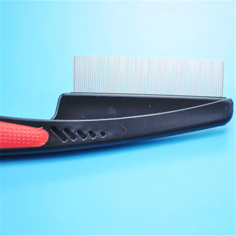 

Multi-Color Beautiful Pet Hair Grooming Comb Flea Brush Toy Puppy Handhold Stainless Steel Hair Combs Cat Dog Cleaning Supplies