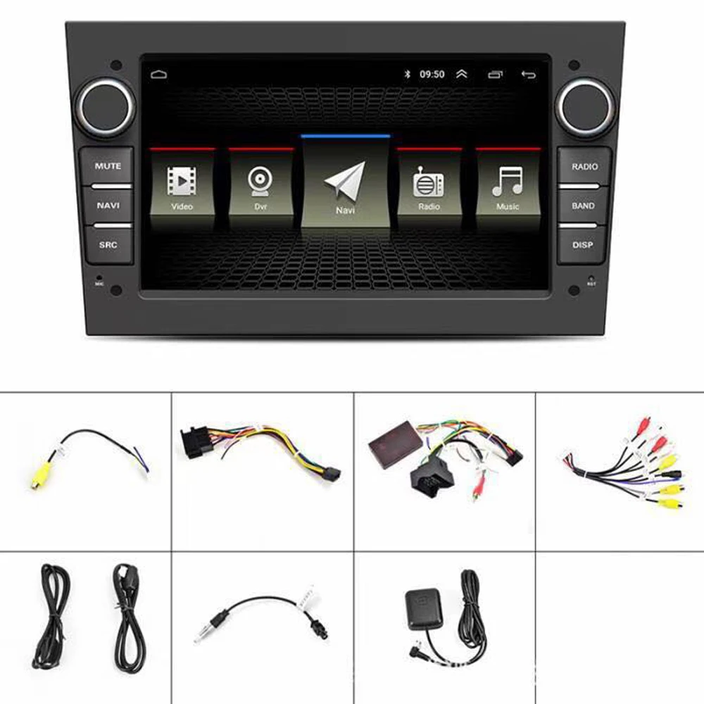 2G 32G Android 9 0 2 DIN автомобильное радио для opel Astra H G J Vectra Antara Zafira Corsa Vivaro Meriva Veda Vauxhall