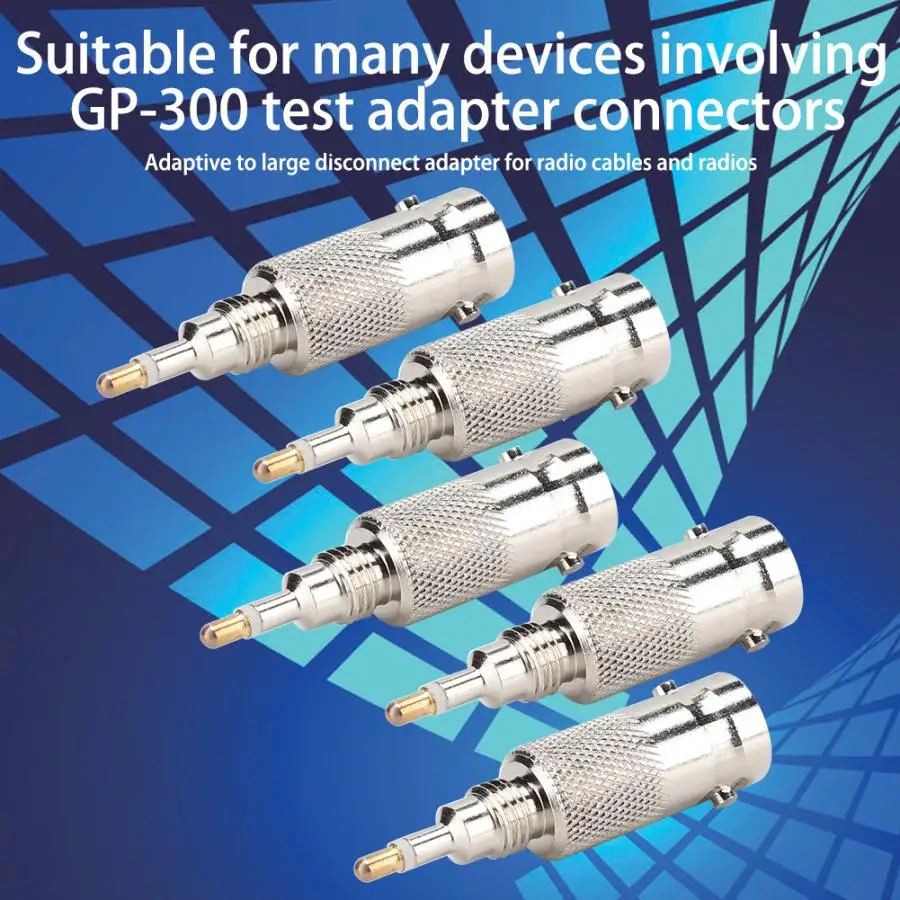 5 шт. металлический тестовый разъем с сопротивлением 50 Ом|Коннекторы и разъёмы| |