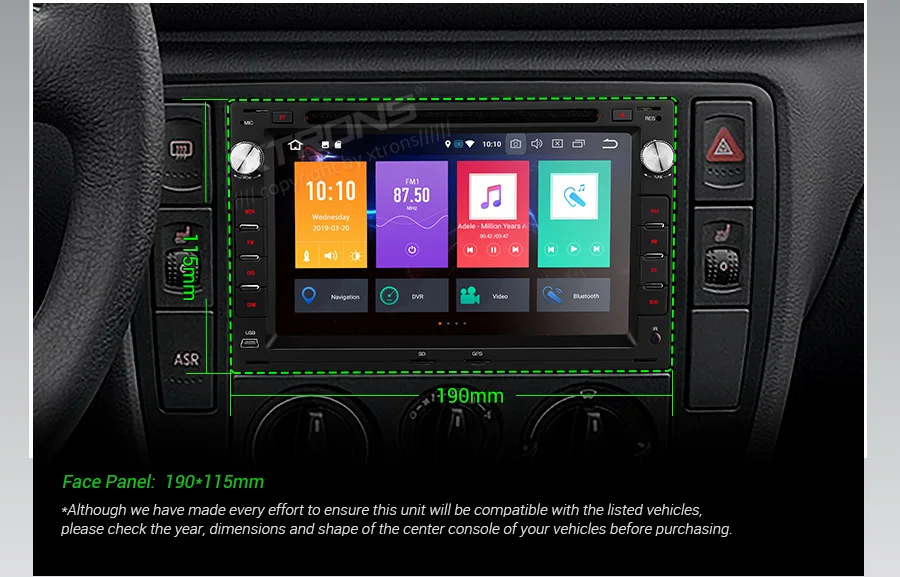 " Android 9,0 OS автомобильный DVD Мультимедиа Навигация gps радио для Volkswagen Polo 1999-2008& Sharan 1998-2009& Passat B5 2001-2005