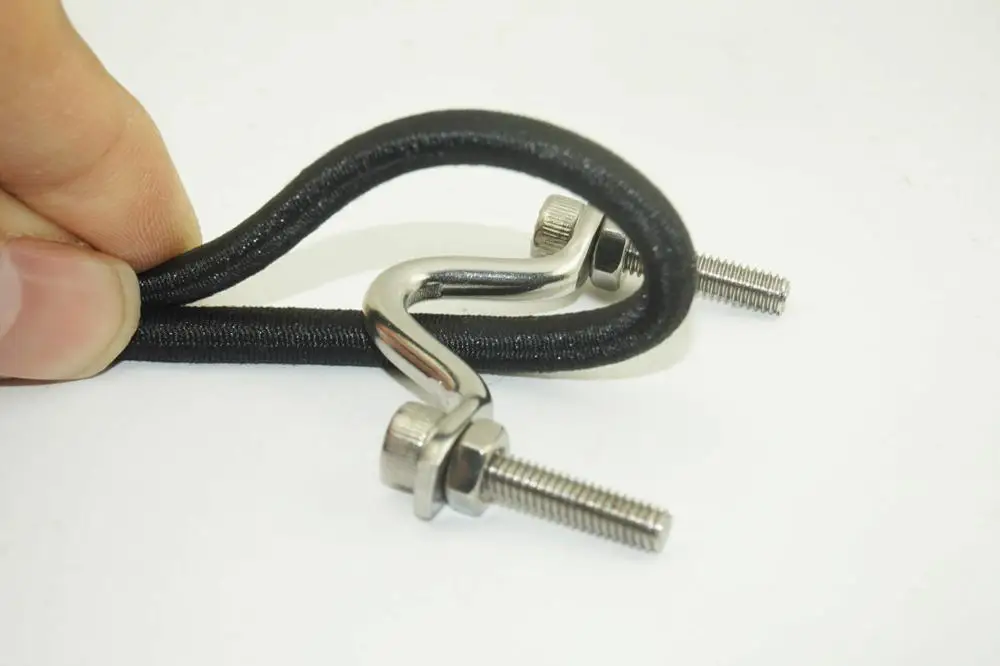 10 нержавеющая сталь Bimini верхний ремень накладка глаз петля лакея Корвет каяк |