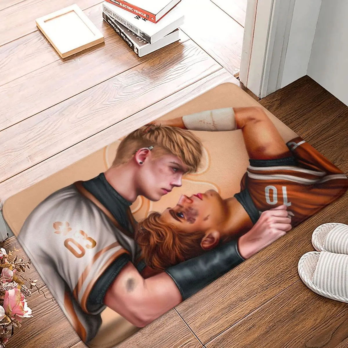 

Andreil (Andrew And Neil) Polyester Doormat Rug carpet Mat Footpad Non-slip AntiwearEntrance Kitchen Bedroom balcony Cartoon