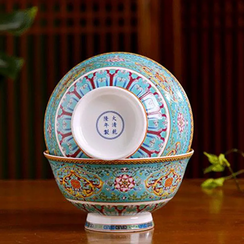 4 5/6 дюймов керамическая посуда Цзиндэчжэнь миска для лапши из костяного фарфора