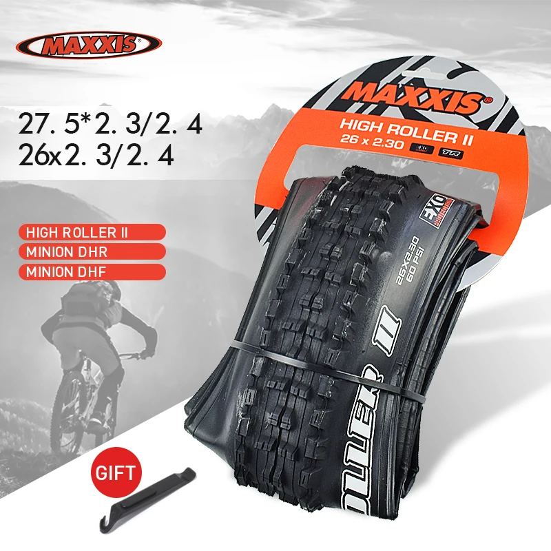 MAXXIS Высокая роликовая велосипедная шина 26 27,5 бескамерная готовая TR 26*2,4 27,5*2,4 2,5 шины для горного велосипеда Складные шины MINION DHF DHR