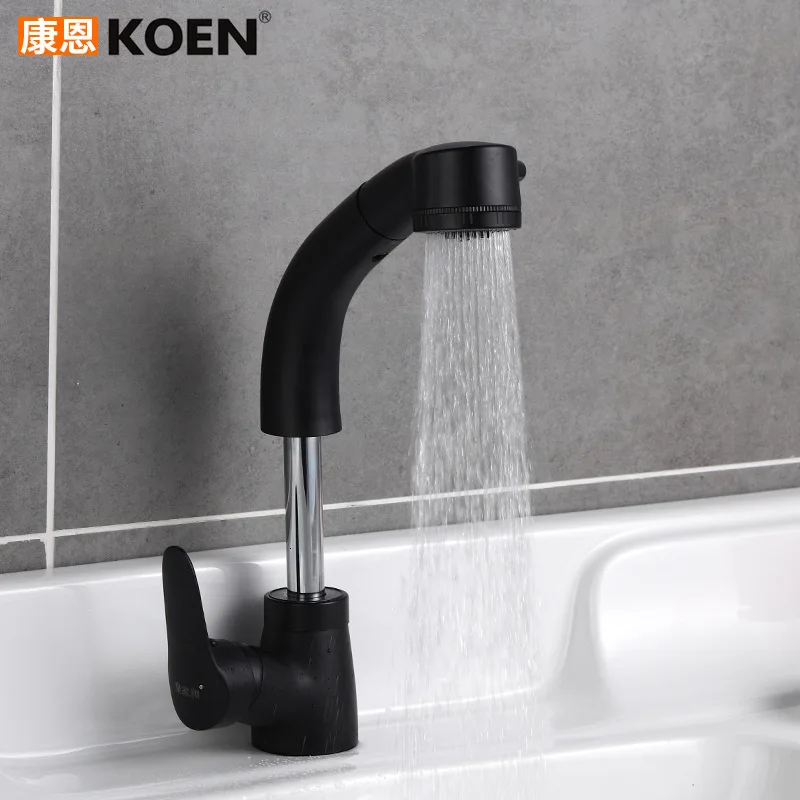 Take Pull кран гибкий может подъемный полный медный вытяжной для воды душевая