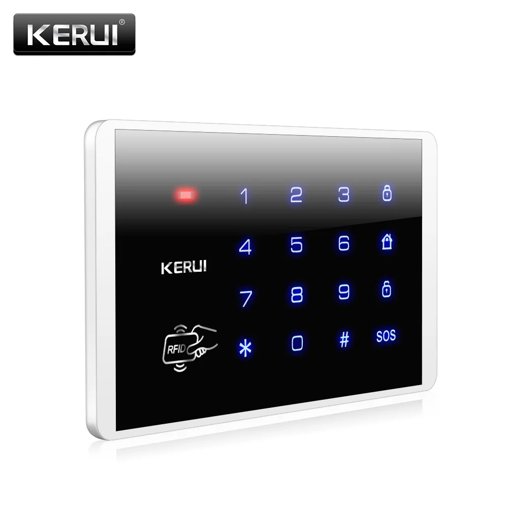 Беспроводная клавиатура KERUI система сигнализации с разрывом и сенсорным экраном