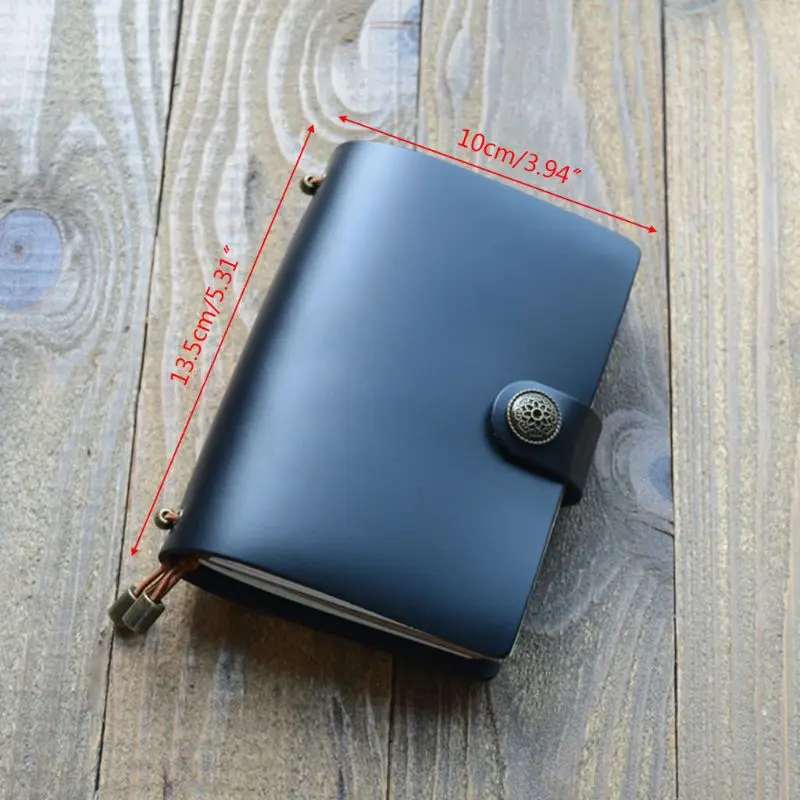 

Vintage Leather Travel Journal Notebook Diary Embossed Press Notepad Sketchbook