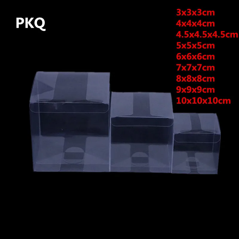 5 шт. большие ПВХ коробки прозрачные куклы/упаковочная коробка для игрушек