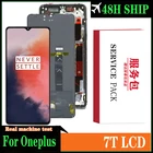 Сменный дисплей Amoled 6,55 дюйма с ожогами для Oneplus 7T LCD кодирующий преобразователь сенсорного экрана в сборе для One Plus 7T LCD Screen