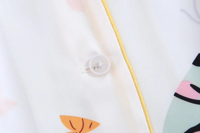 Пижама женская летняя из вискозы с коротким рукавом тонкая|Кофты для сна| |