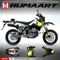 humaart self adhesive off road motorcycle stickers for drz400sm drz 400 enduro klx 400r 2002 2003 2004