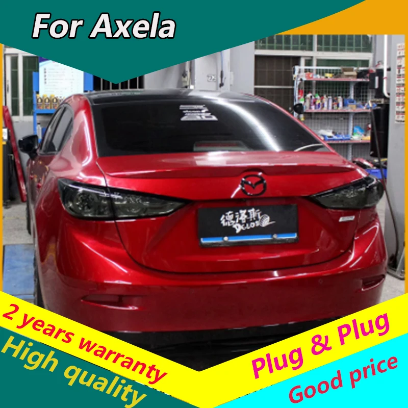 

Car Styling for Mazda 3 Tail Lights 2013-2016 Mazda3 Axela LED Tail Light dynamic turn signal Rear Lamp DRL+Brake+Park+Sign