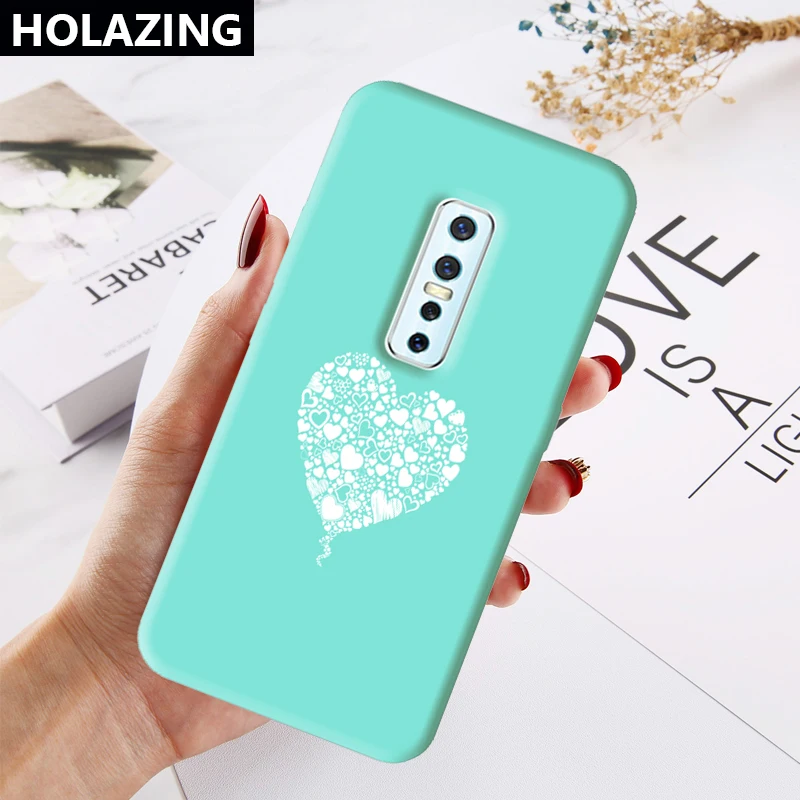 Чехол для VIVO V17 NEO V15 Pro V11 S5 S1 V1907 силиконовый чехол Follow Your Heart красивые Карамельный