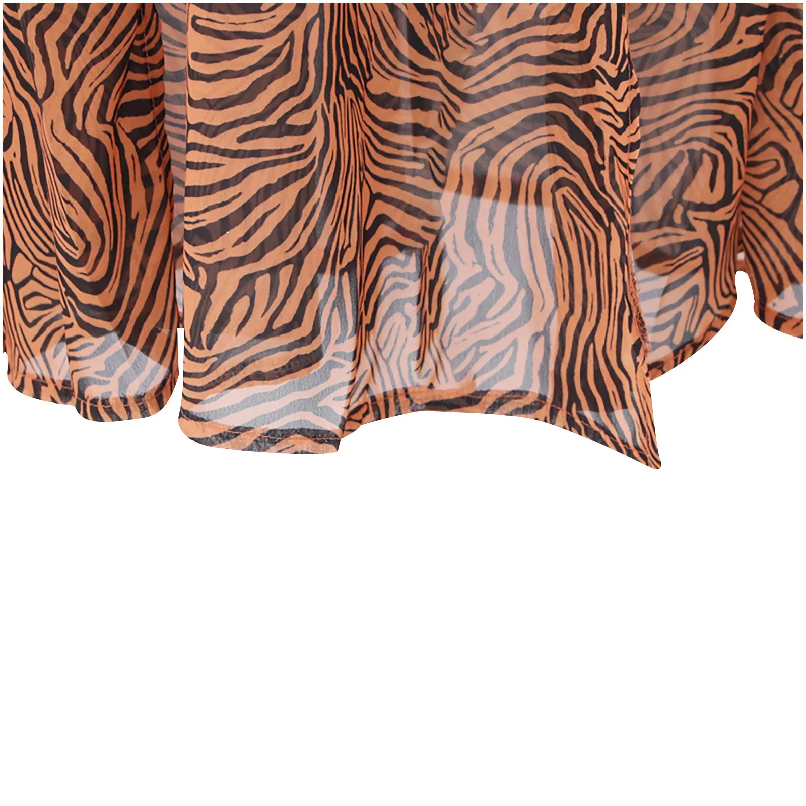 Платье женское летнее с V-образным вырезом и принтом в полоску | Женская одежда