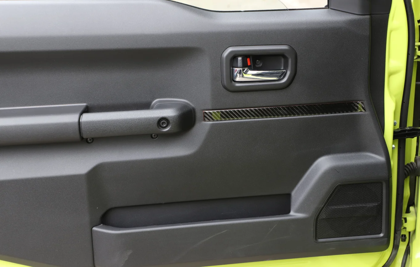 2 * настоящие наклейки на дверь из углеродного волокна для Suzuki Jimny 2019 + | Автомобили