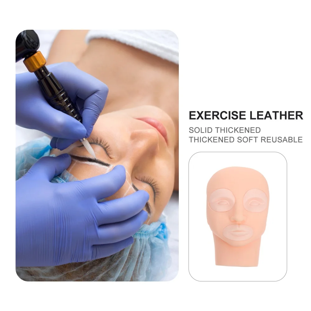 

1Pc Durable Practice Skin Simulation Human Face Skin (Skin Color)