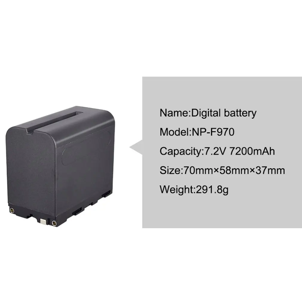 Цифровое зарядное устройство NPF970 F970 NP-F960 970 NP LCD для SONY F930 F950 F770 F570 CCD-RV100 NP-F550 F960 -