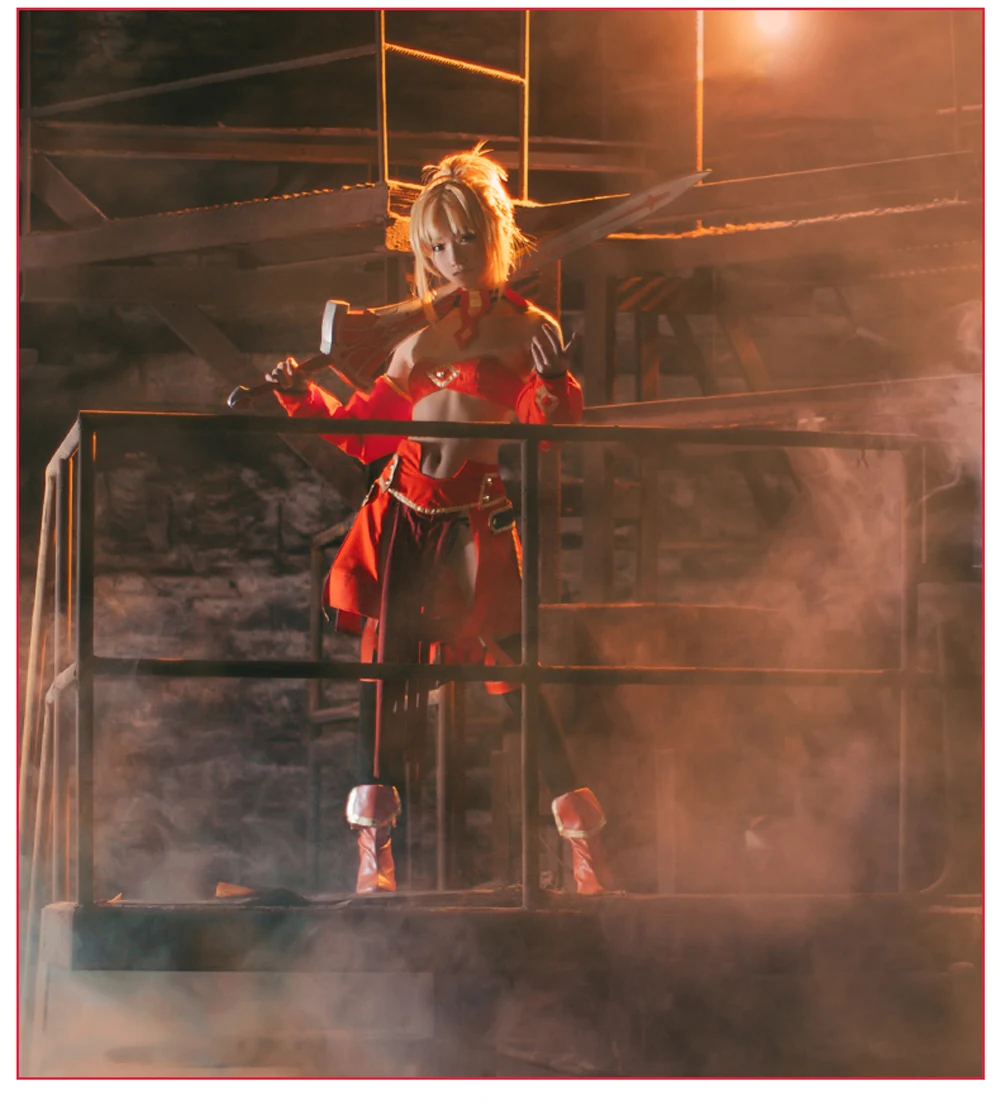 Костюм для косплея VEVEFHUANG из астолфо Fate Apocrypha саблей Красного мордреда пикантный