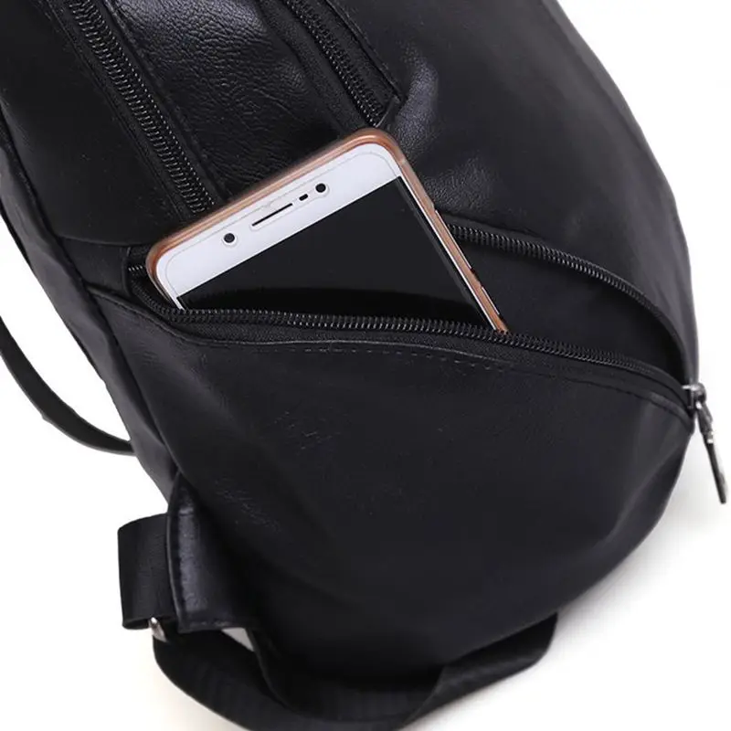 2019 Новый женский рюкзак для путешествий из искусственной кожи через плечо