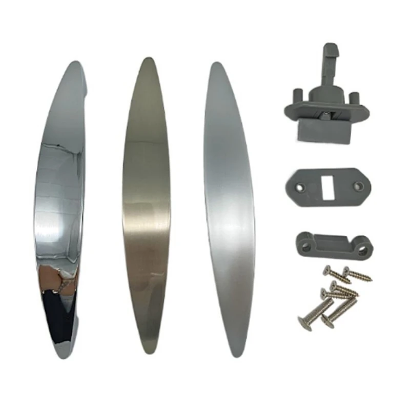 

Metal Push Handle RV Home Cabinet Drawer Doorknob Wearproof Furniture Wall Cupboard Handle Boat Hardware Handle