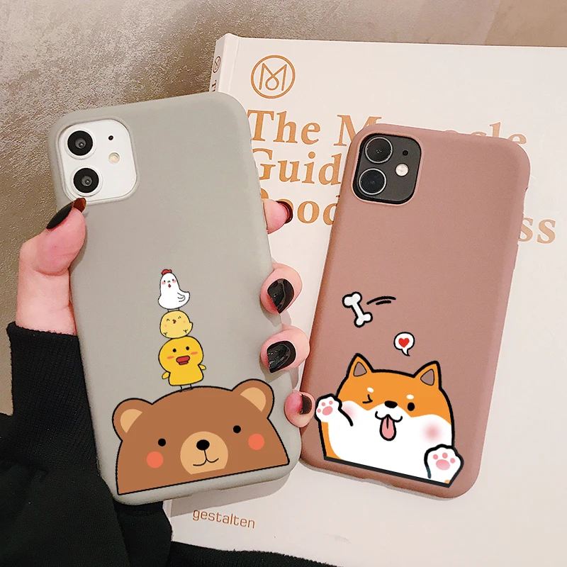 Супер популярный чехол для телефона iPhone 11 Pro XR X Xs Max 8 7 6 Plus 6S 5S SE матовый