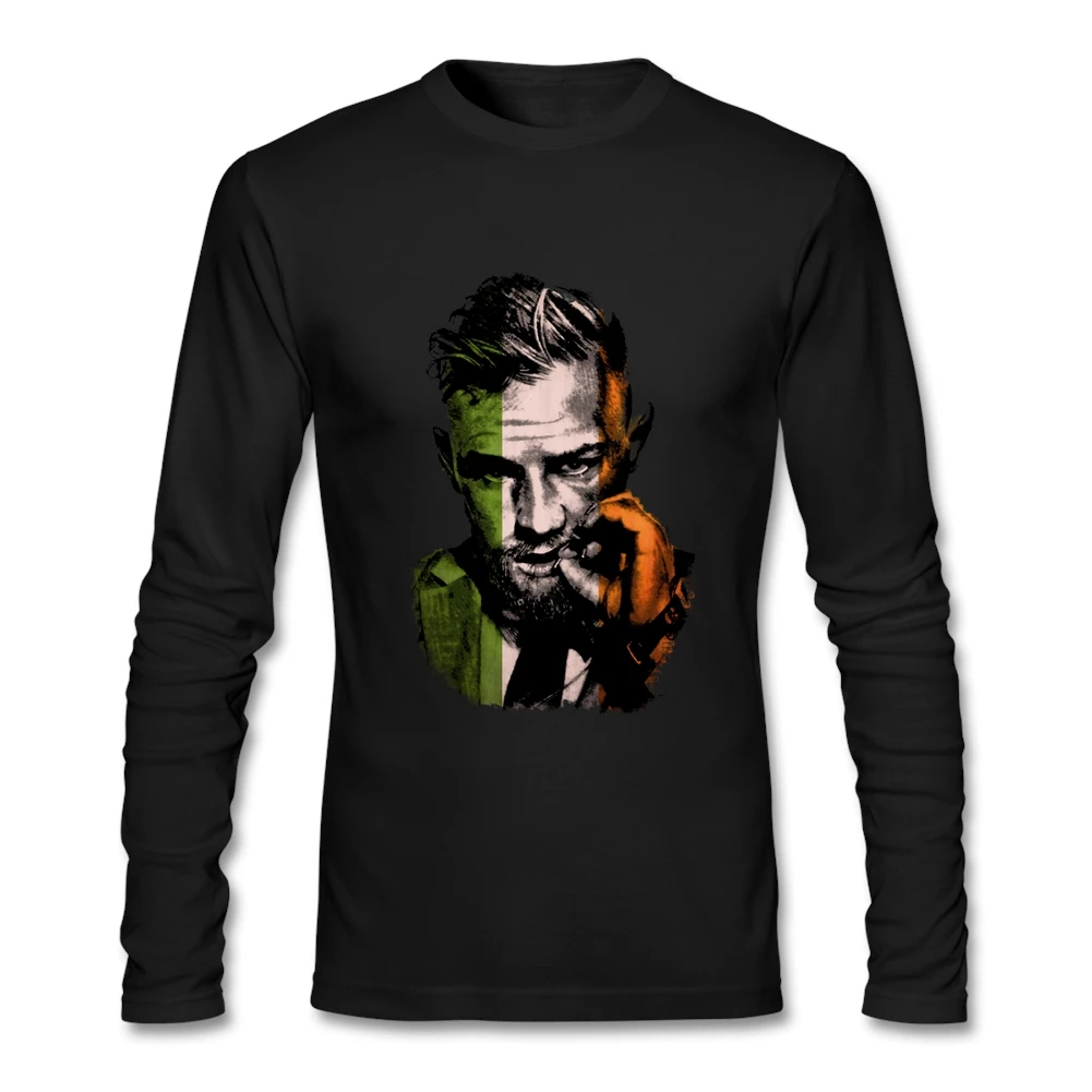 Конор Макгрегор рок футболка Для мужчин для маленьких мальчиков рубашка с