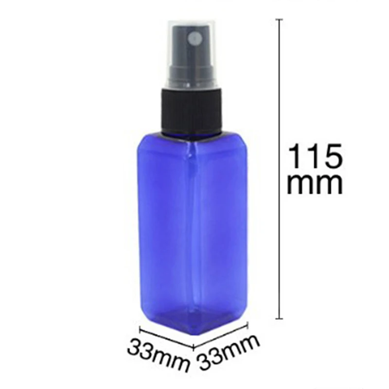 

50ml Empty Refillable Plastic Pump Spray Bottle Travel Perfume Atomiser 1 pc