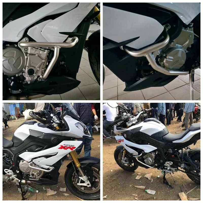 Мотоцикл Модифицированная защита двигателя Крушение Бар Бампер рамка усиленная