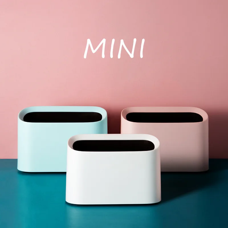 Мусорный контейнер для мусора на столе мини мусорный дома и офиса 1 шт.|Мусорные