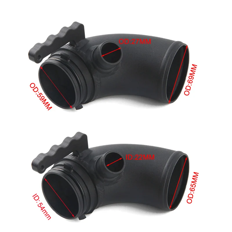 Трубы для улучшенного входного отверстия Turbo трубки глушитель удаление golf 7 audi A3 8V