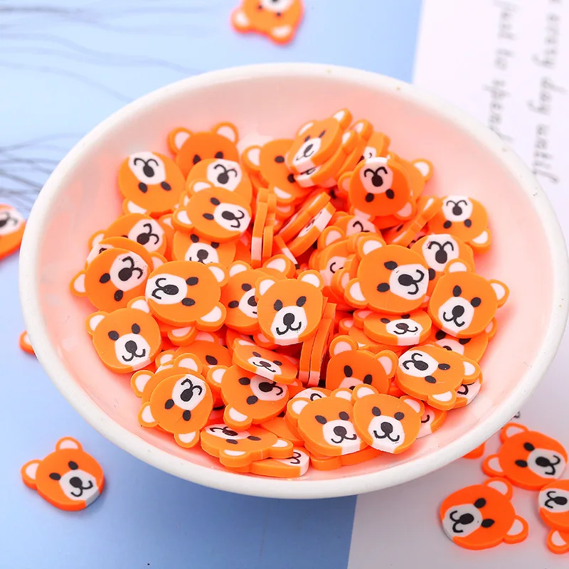 

Easter Eggs Polymer Clay Slices Nail Art Accessories Easter Bunny Sequins For Nail Design Soft Pottery Slimes Manicure Flakes