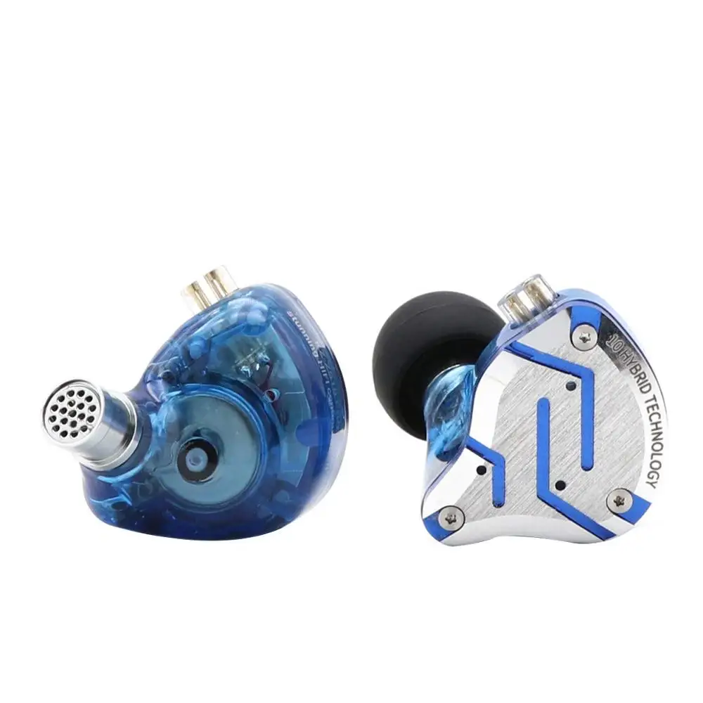 KZ ZS10 PRO 1DD 4BA HIFI металлическая гарнитура гибридные наушники-вкладыши Спортивная