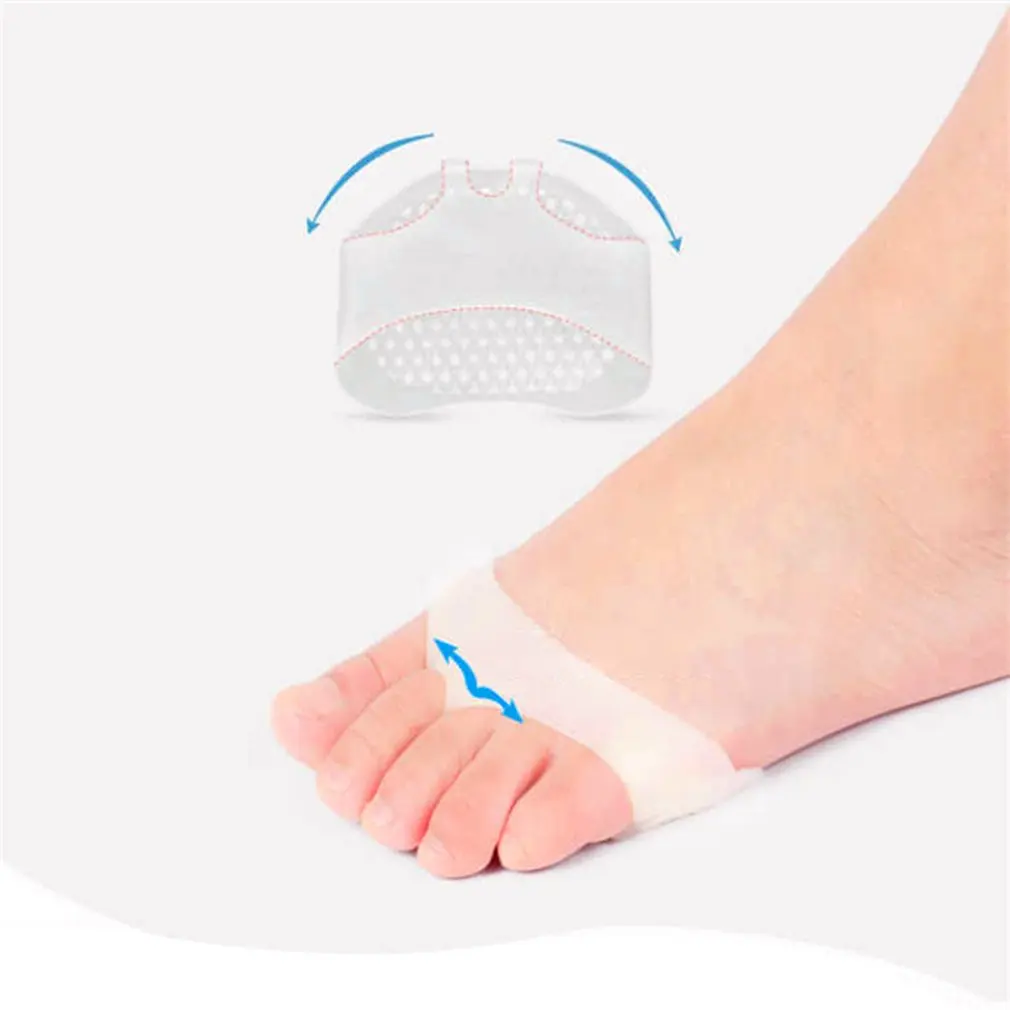 Силиконовый Противоскользящий ортопедический массажер для ног Meta tarsal