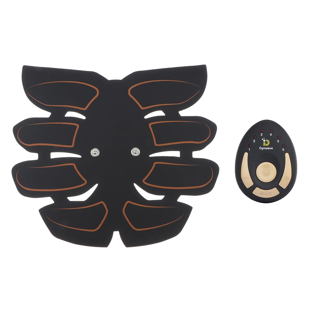 Тренировки дома Фитнес USB Перезаряжаемые EMS стимулятор мышц живота тренажер