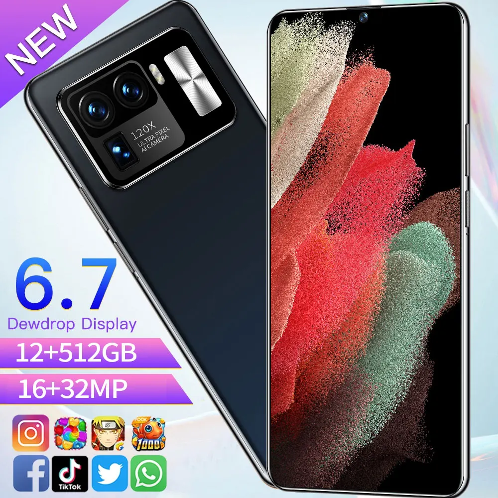 Смартфон XIAOM11 Ultra 16 + 512 ГБ 6 7 дюйма 6000 мАч|Защитные стёкла и плёнки для телефонов| |