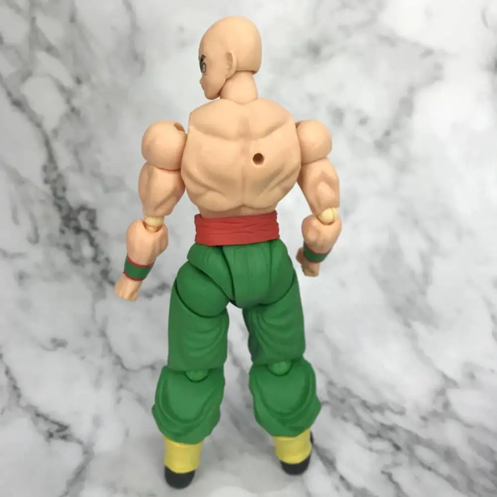 Аниме Жемчуг дракона фигурка SHF Tien Shinhan Chiaotzu коллекционные Figuarts TENSHINHAN куклы