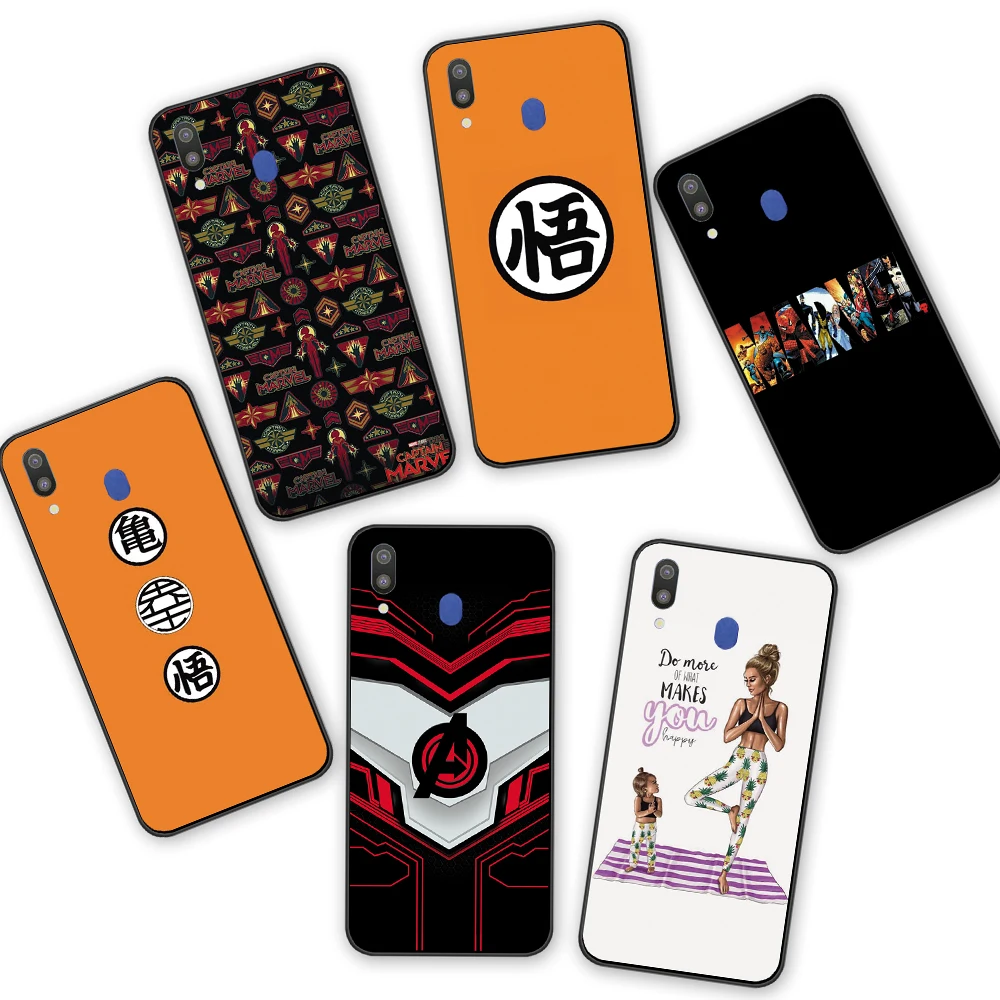 Силиконовый чехол для телефона из ТПУ с изображением Мстителей Marvel samsung M10 M20 Mom baby