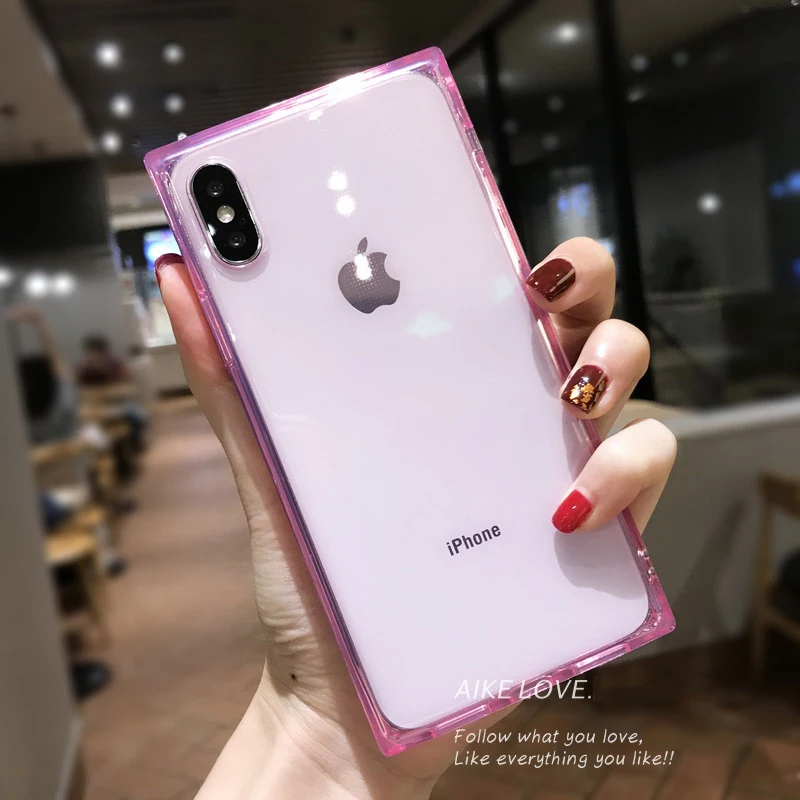 4 Gasbag Drop-Proof Soft Case for iphone xs 11 12 Pro MAX mini XR X 7 8 Plus 6 6s Clear TPU Silicone Anti Knock Phone Cover | Мобильные