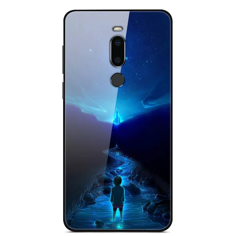 48 Чехол для Meizu M8, закаленное стекло, жесткая задняя крышка для Meizu M8 M 8, мягкий чехол для телефона, бампер для MeizuM8, защитный чехол 5,7 дюйма - Цвет: 48