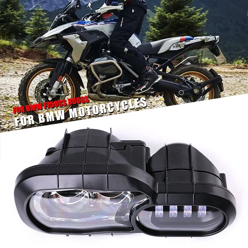 

Motorcycle DRL Headlight For BMW F 650 700 800 GS F800 GS Adventure LED Projector Headlight Assembly with Hi/Lo Beam