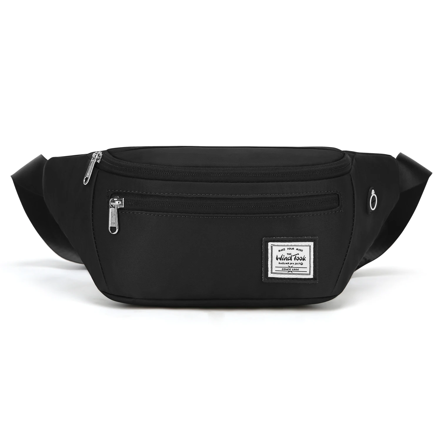 

WINDTOOK Fanny Pack for Men Women Water Resistant Large Hiking Waist Bag Pack Carrying All Phones for Running Walking Traveling