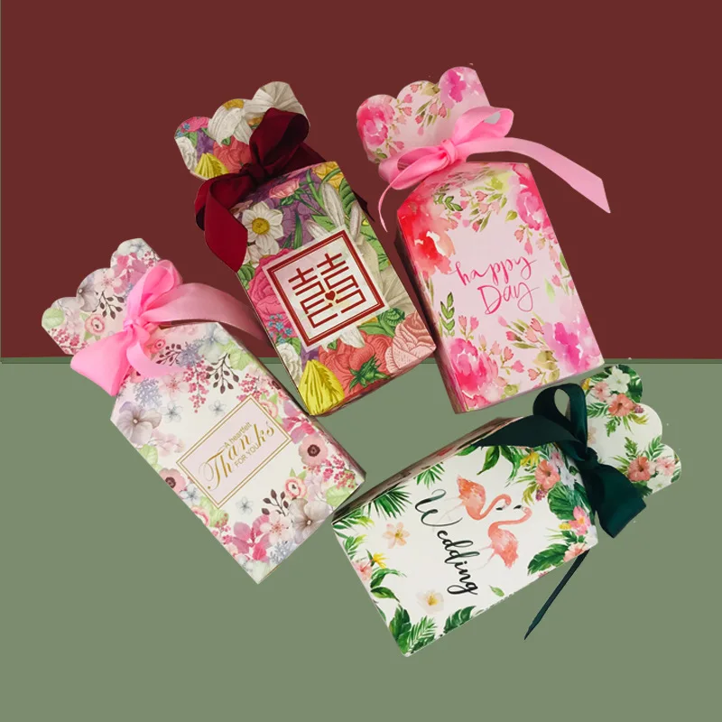 Подарочная коробка бумажные коробки для конфет сумка Свадебная детского душа